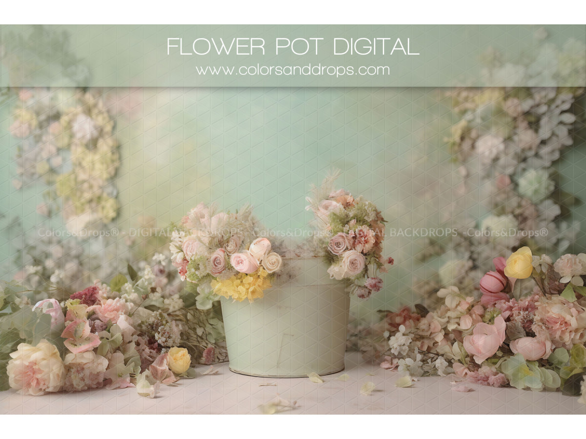 X4 FLOWER POT DIGITAL BUNDLE