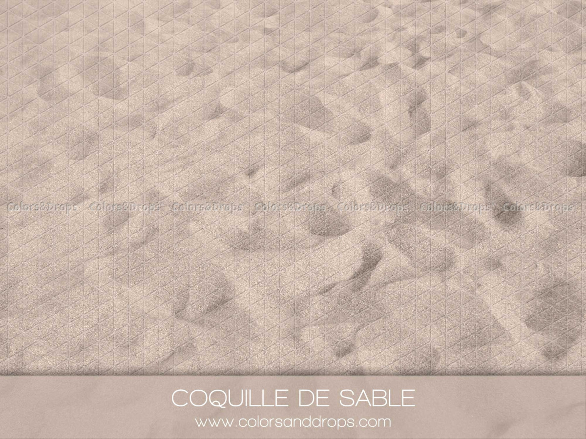 Summer photo backdrop & floor Coquille de Sable – grey-beige sand texture | Colors&Drops