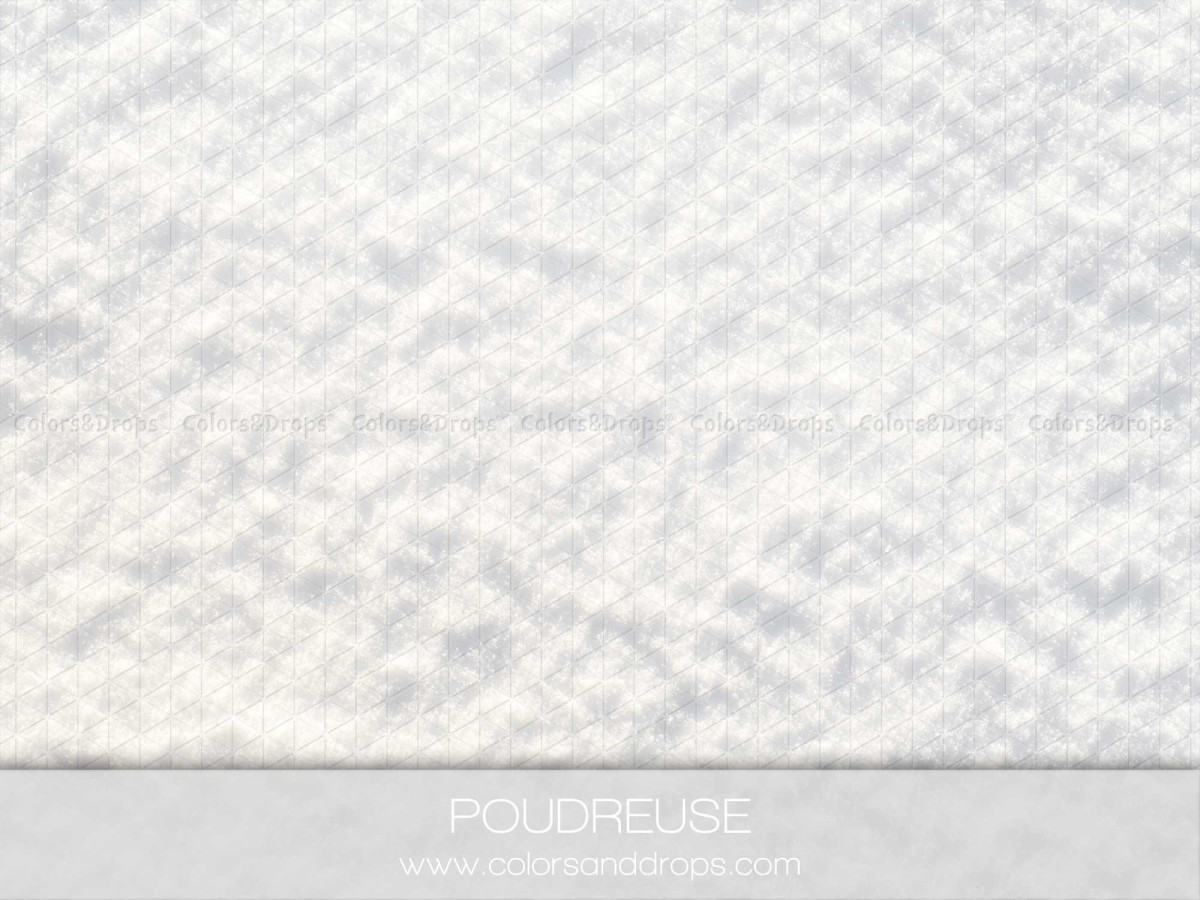 Fond photo d'angle de Noël Snow Truck + Poudreuse – pick-up rouge de Noël avec sol de neige | Colors&Drops