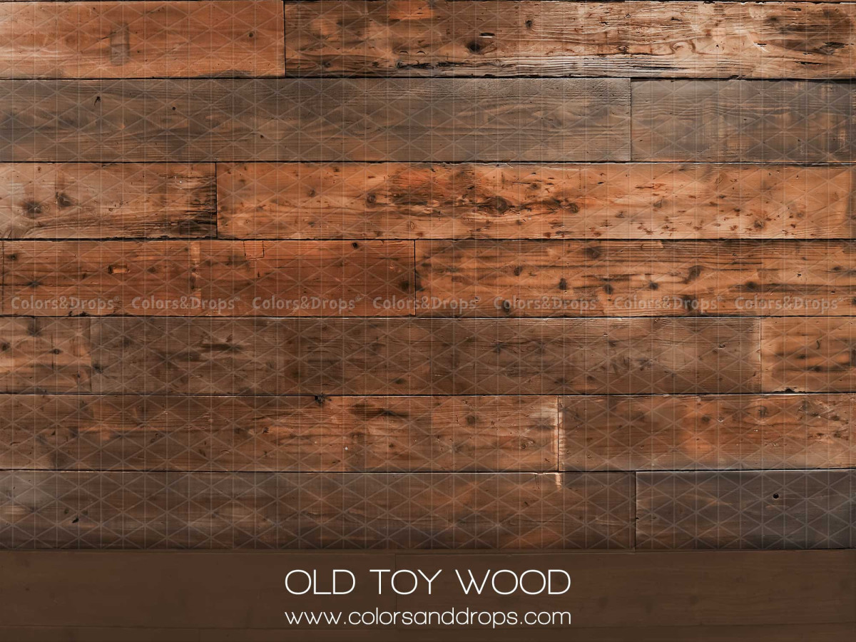 Fondo y suelo fotográficos de Navidad Old Toy Wood – tablones de madera marrón horizontales | Colors&Drops