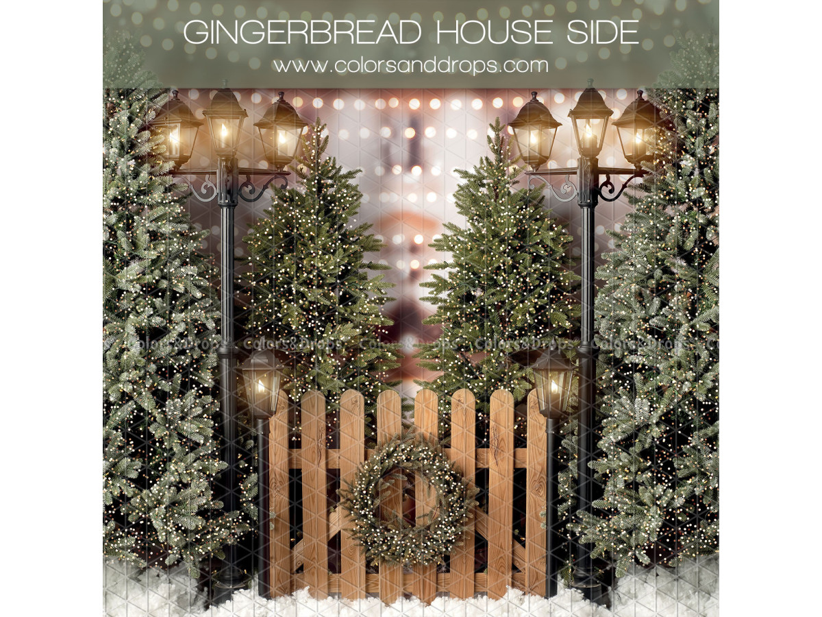 GINGERBREAD HOUSE + CAILLOUX DES NEIGES