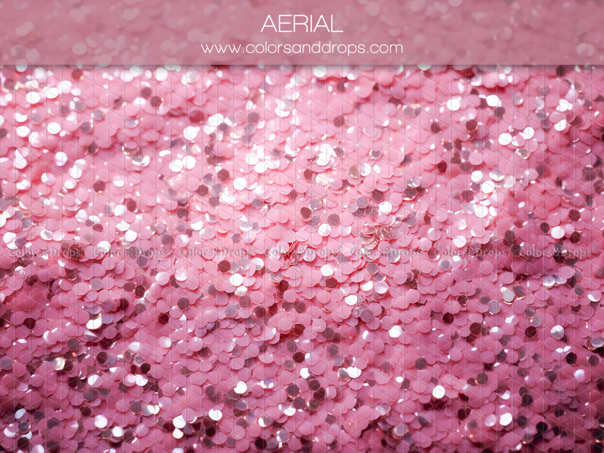 Fond photo rose texturé Aerial – texture de paillettes roses | Colors&Drops