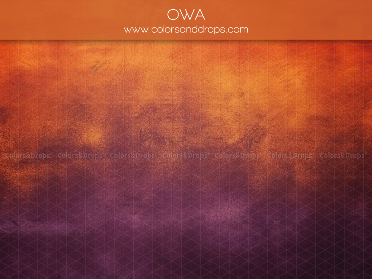 Orange textured photo backdrop & floor Owa – orange and purple painted texture | Colors&Drops
