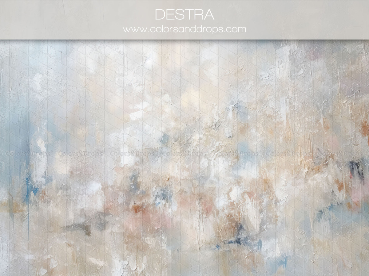 Fond photo beige texturé Destra – texture effet peinture pastel beige et bleu | Colors&Drops
