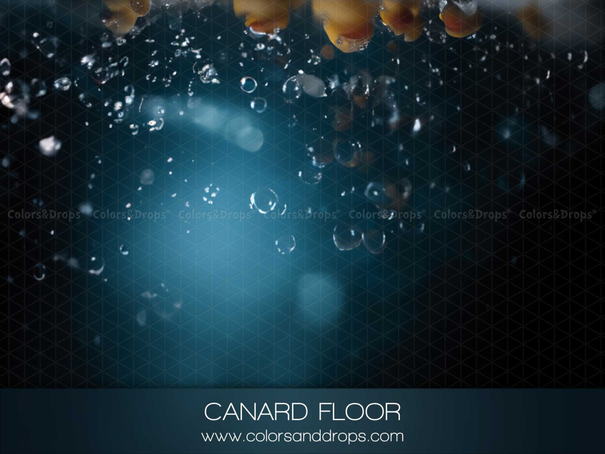 Teal blue textured photo backdrop & floor Canard Floor – dark teal background with bubbles | Colors&Drops
