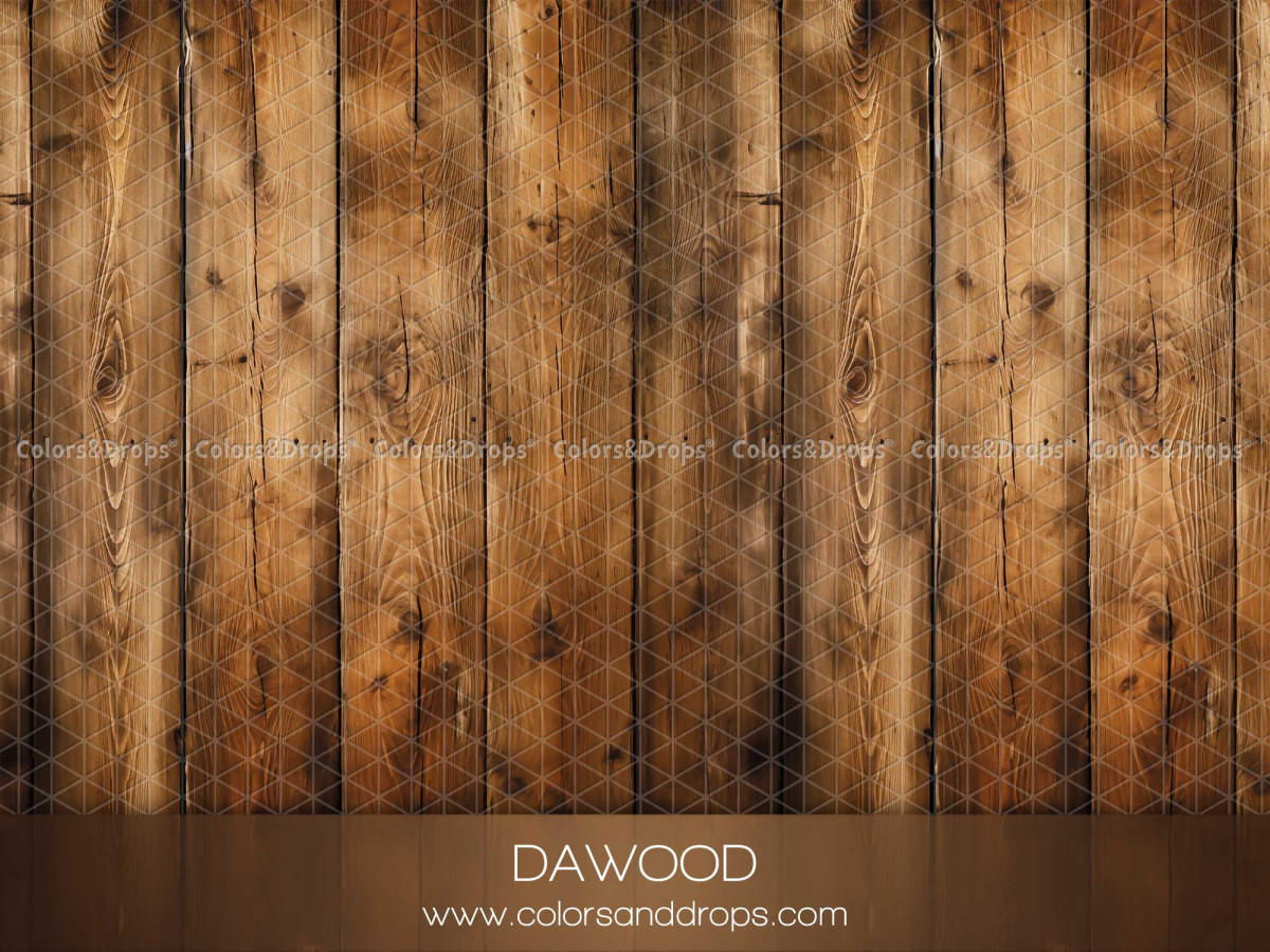 Photo floor Dawood – aged honey brown wooden planks | Colors&Drops