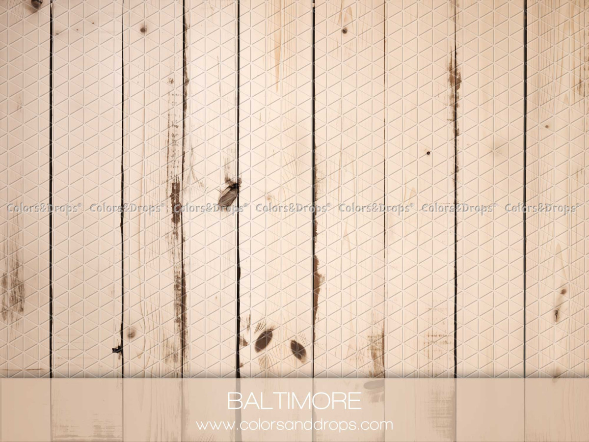 Sol photo Baltimore – planches de bois blanc cassé patiné | Colors&Drops