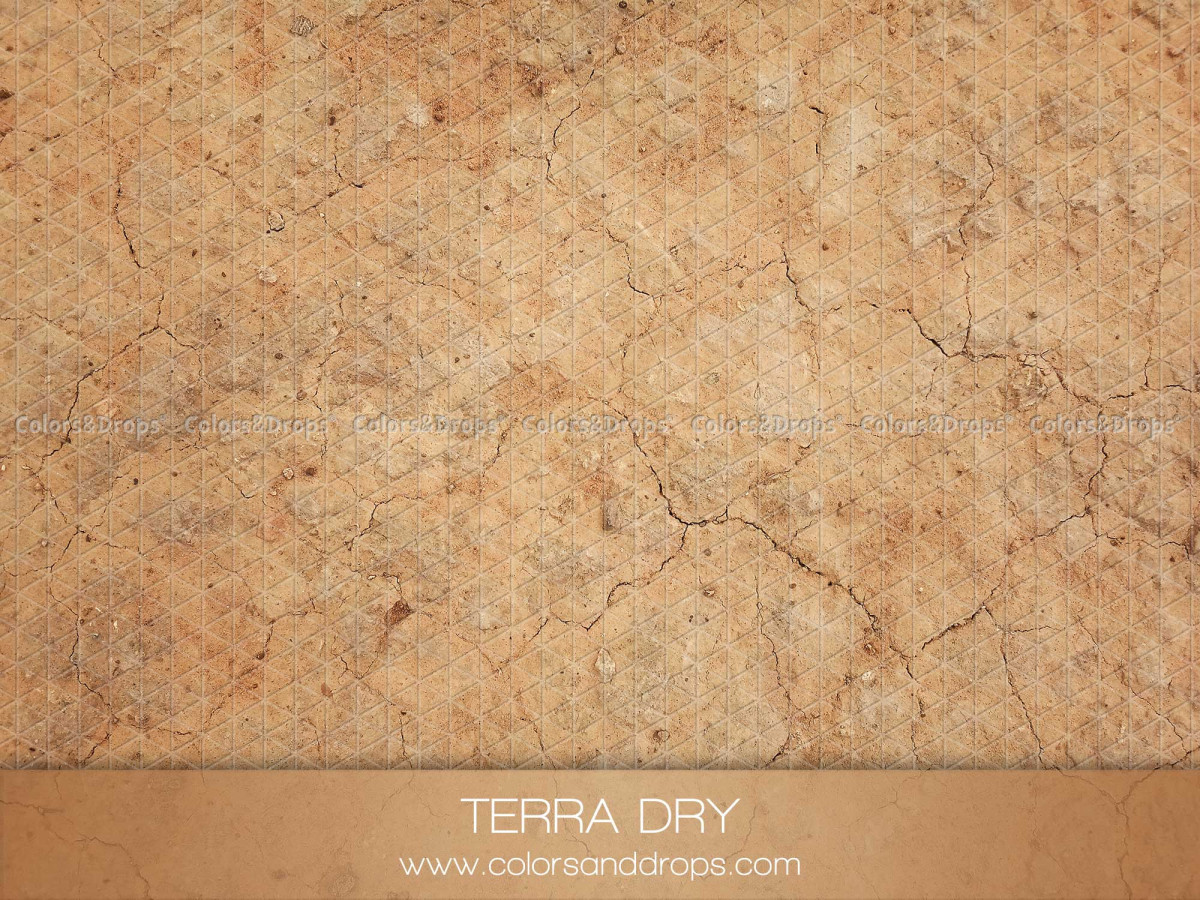 Suelo fotográfico Terra Dry – textura de tierra seca agrietada | Colors&Drops