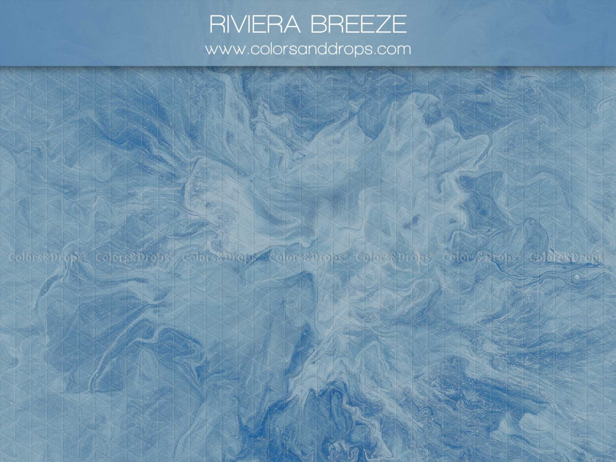 Fondo y suelo fotográficos azul cielo texturizados Riviera Breeze – textura marmoleada azul cielo | Colors&Drops
