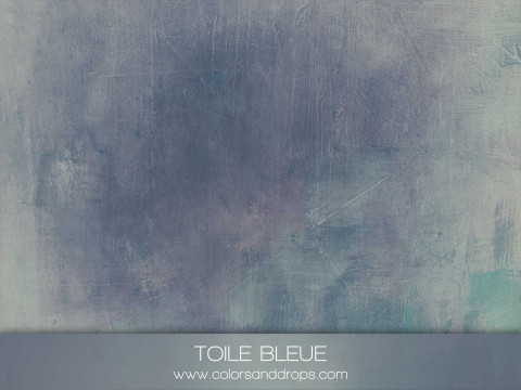 Fond photo texturé Toile Bleue – texture toile peinte bleu gris | Colors&Drops