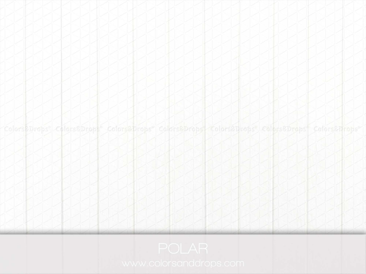 Sol photo Polar – lambris blanc | Colors&Drops