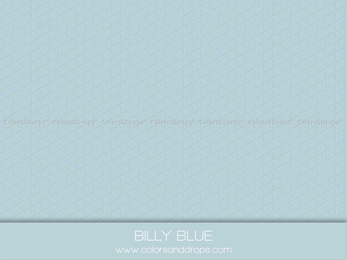 Photo floor Billy Blue – plain greyish light blue background | Colors&Drops