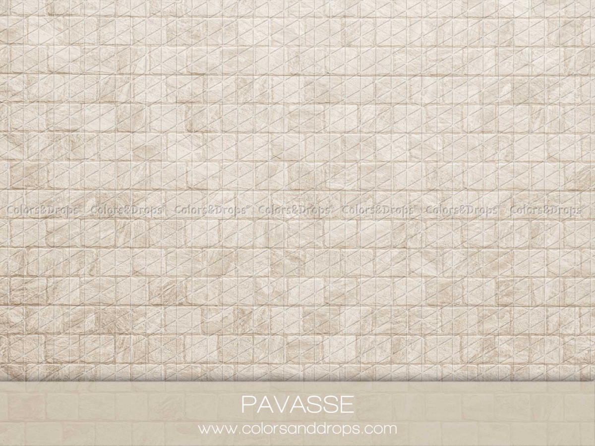 Sol photo Pavasse – briques beige clair | Colors&Drops