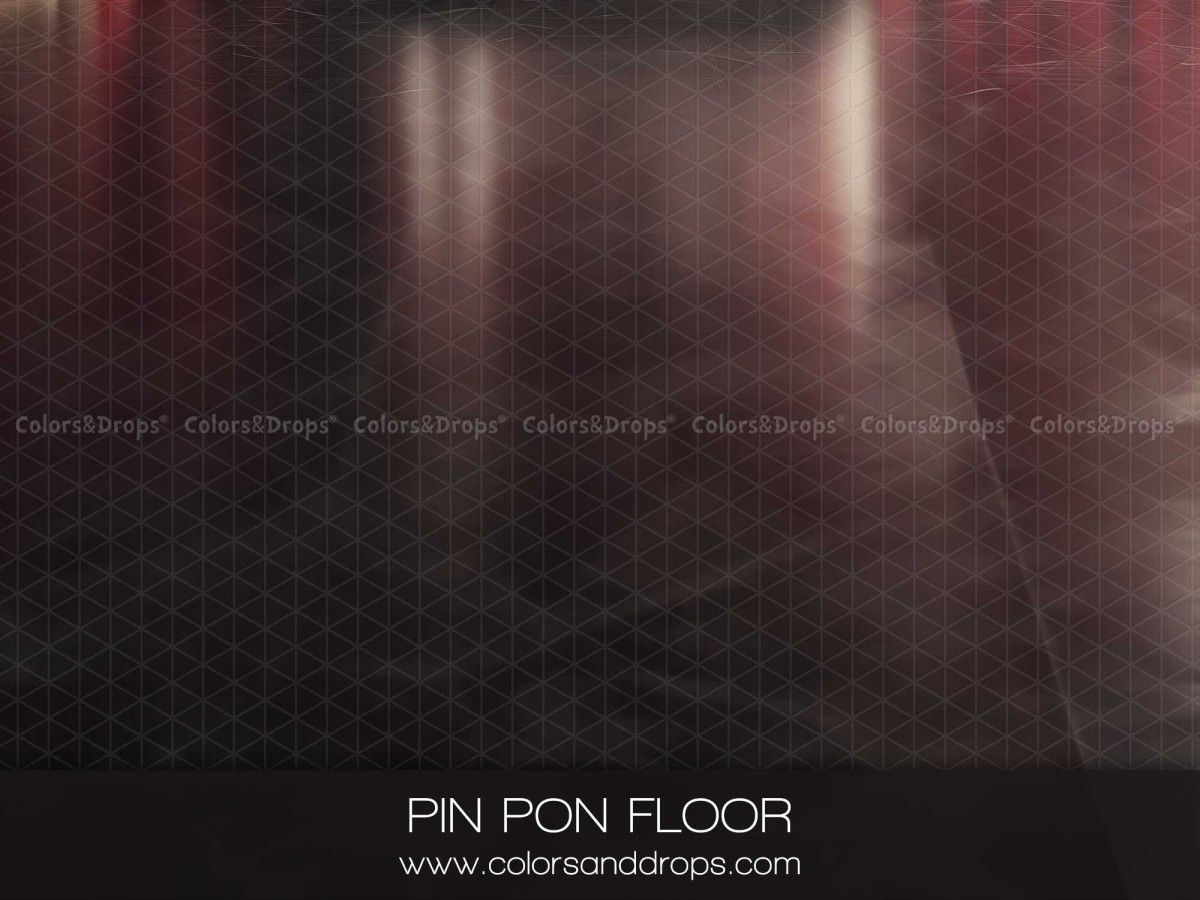 Photo floor Pin Pon Floor – shiny dark red floor with reflections | Colors&Drops