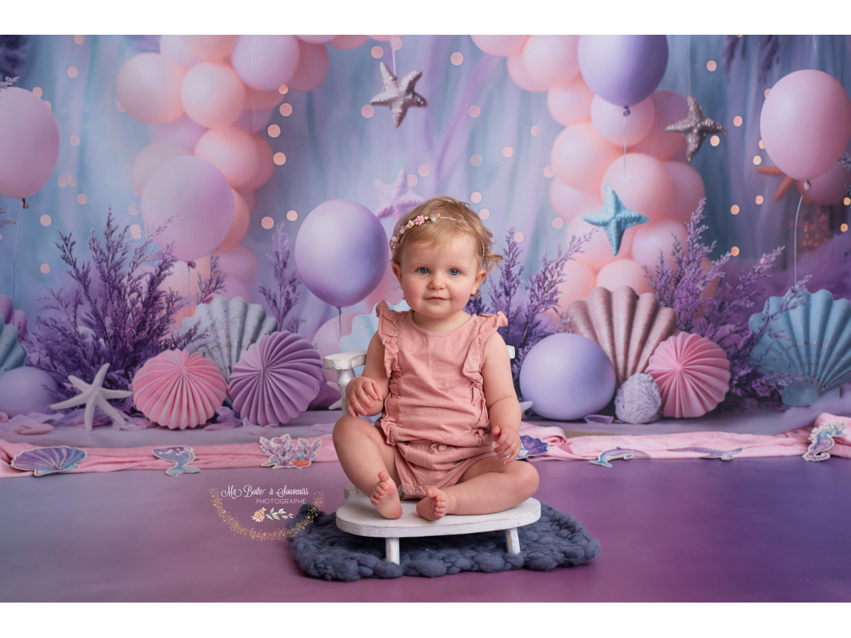 Photo floor Beloza Floor – blue and purple gradient textured floor | Colors&Drops