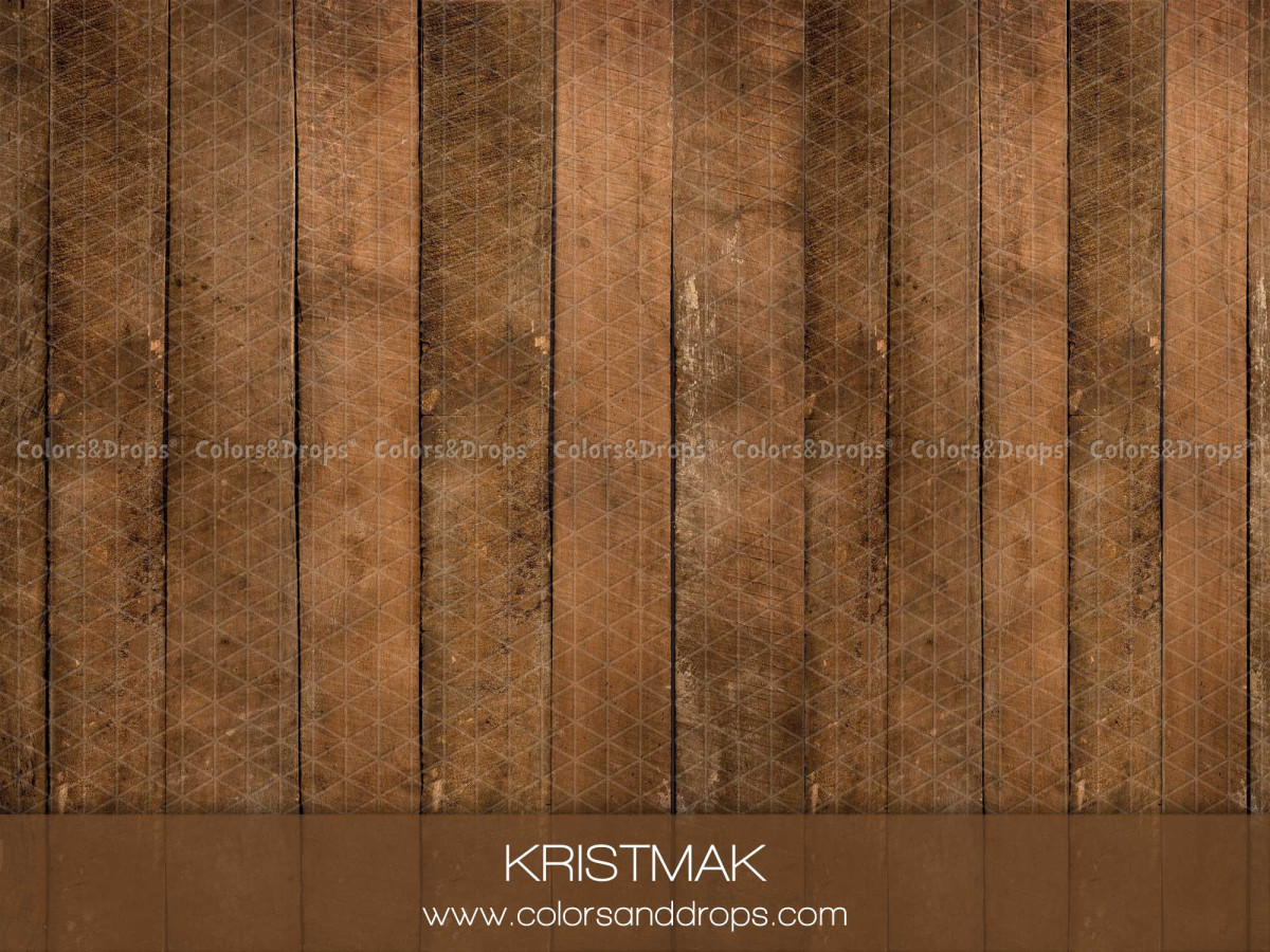 Fond et sol photo de Noël Kristmak – planches de bois brun foncé | Colors&Drops