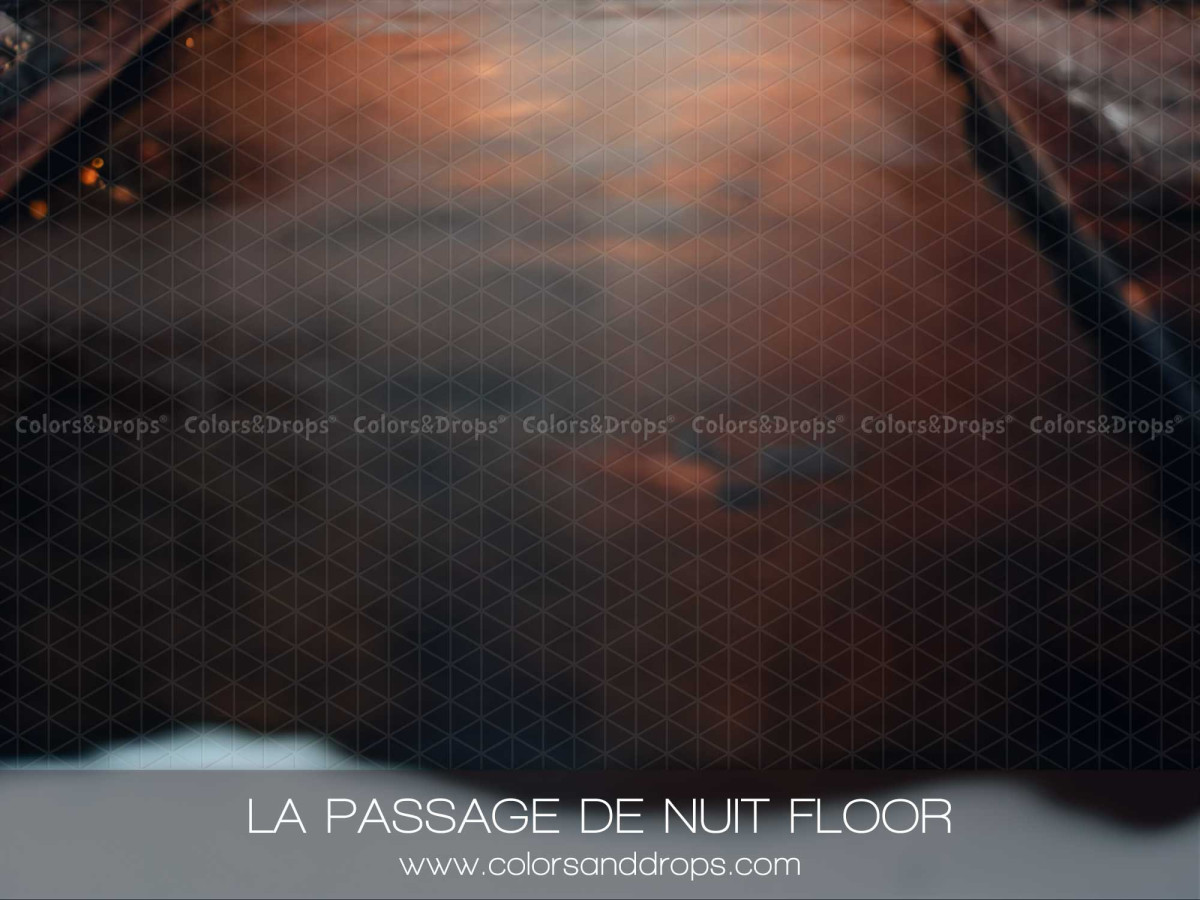 Fondo y suelo fotográficos de Navidad Le Passage de Nuit Floor – suelo de calle mojada de noche | Colors&Drops