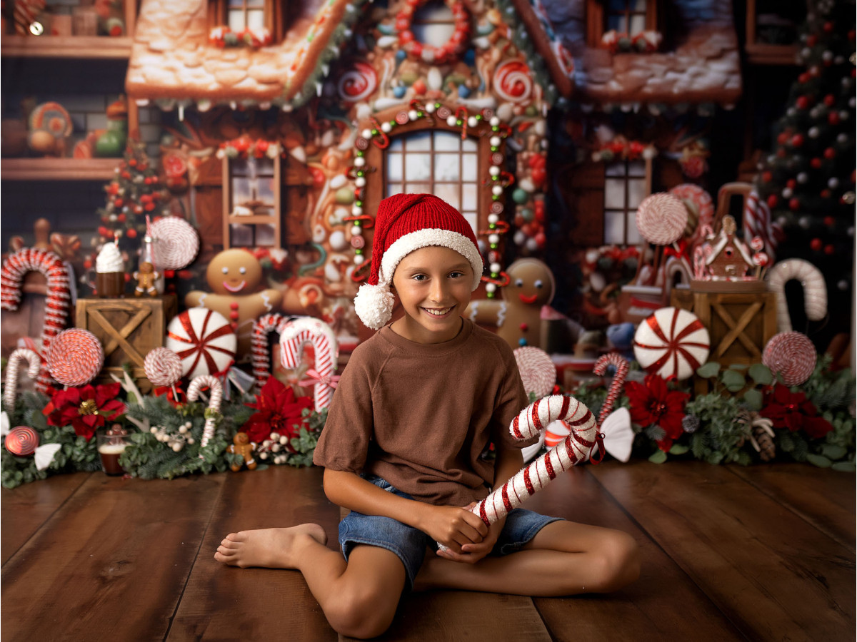 Fondo y suelo fotográficos de Navidad Old Toy Wood – tablones de madera marrón horizontales | Colors&Drops