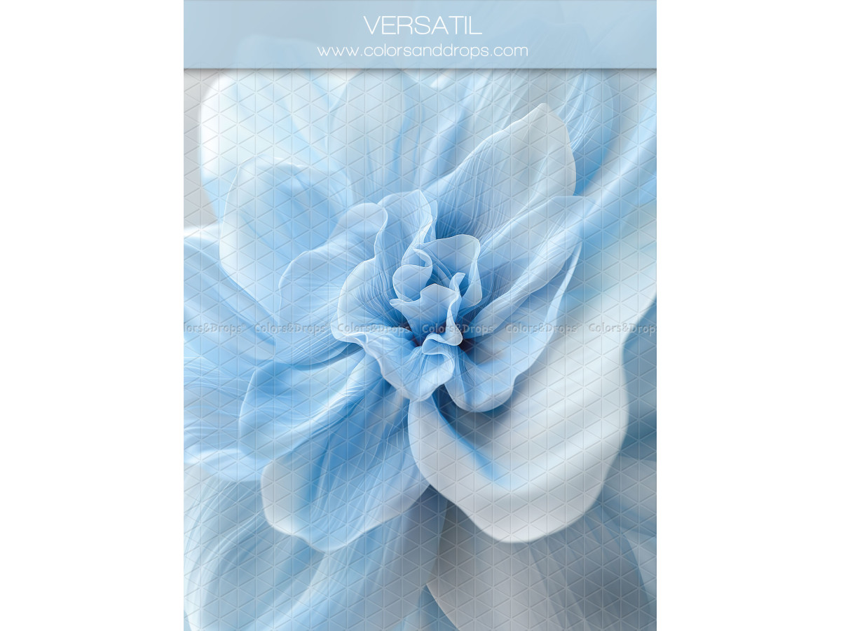 Maternity & portrait photo backdrop Versatil – large sky blue fabric flower | Colors&Drops