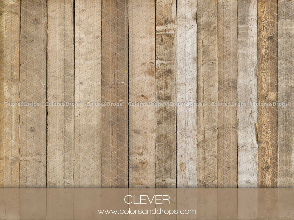 Suelo fotográfico Clever – tablones de madera natural clara y oscura | Colors&Drops