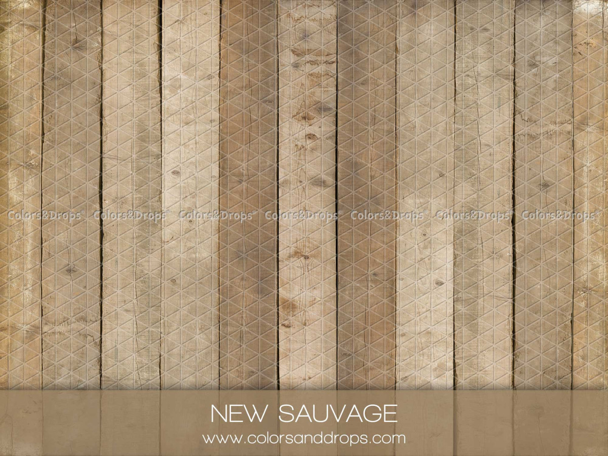 Photo floor New Sauvage – weathered natural wood planks | Colors&Drops