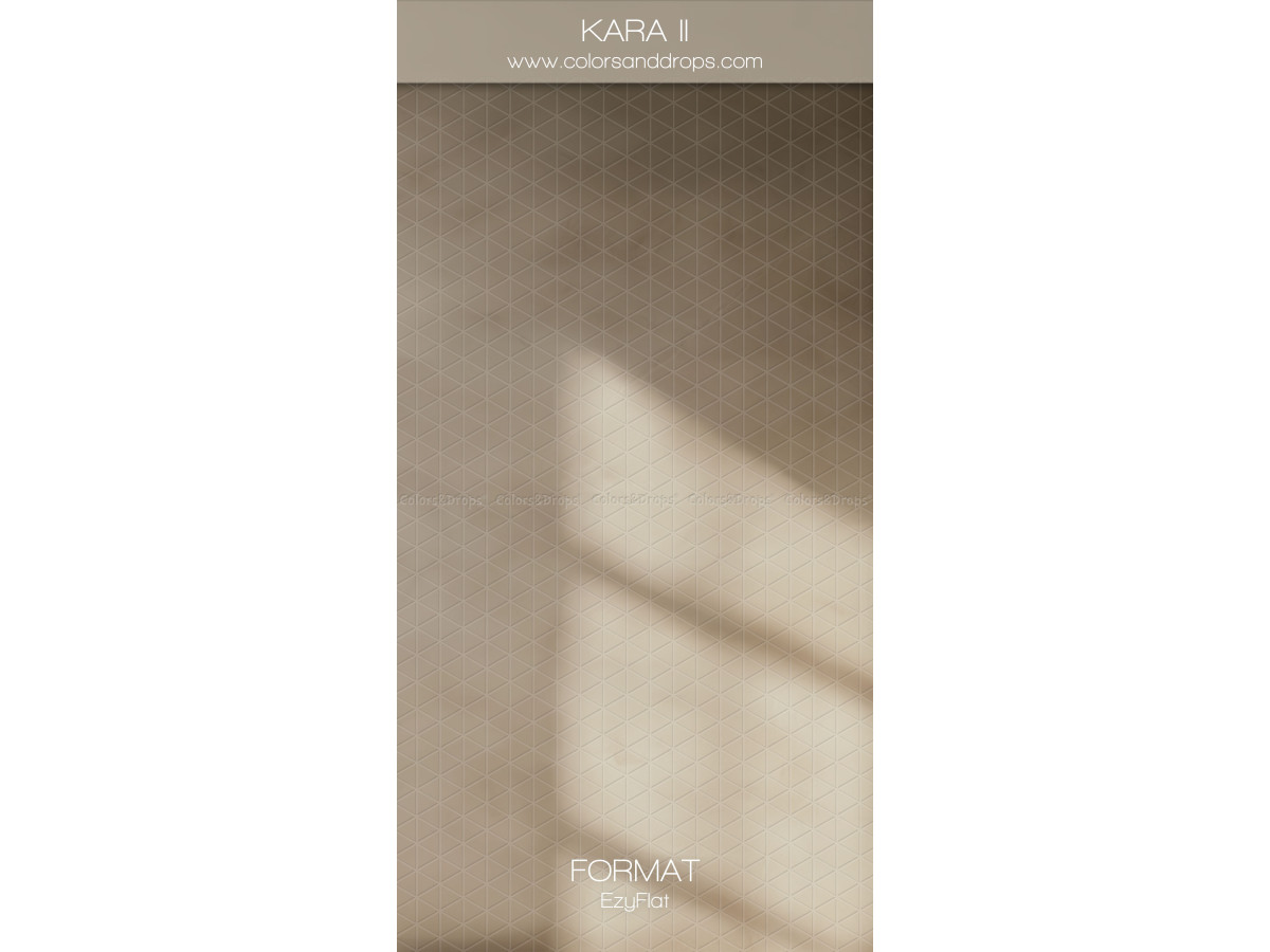Photo backdrop Kara II – taupe wall with soft window shadows | Colors&Drops