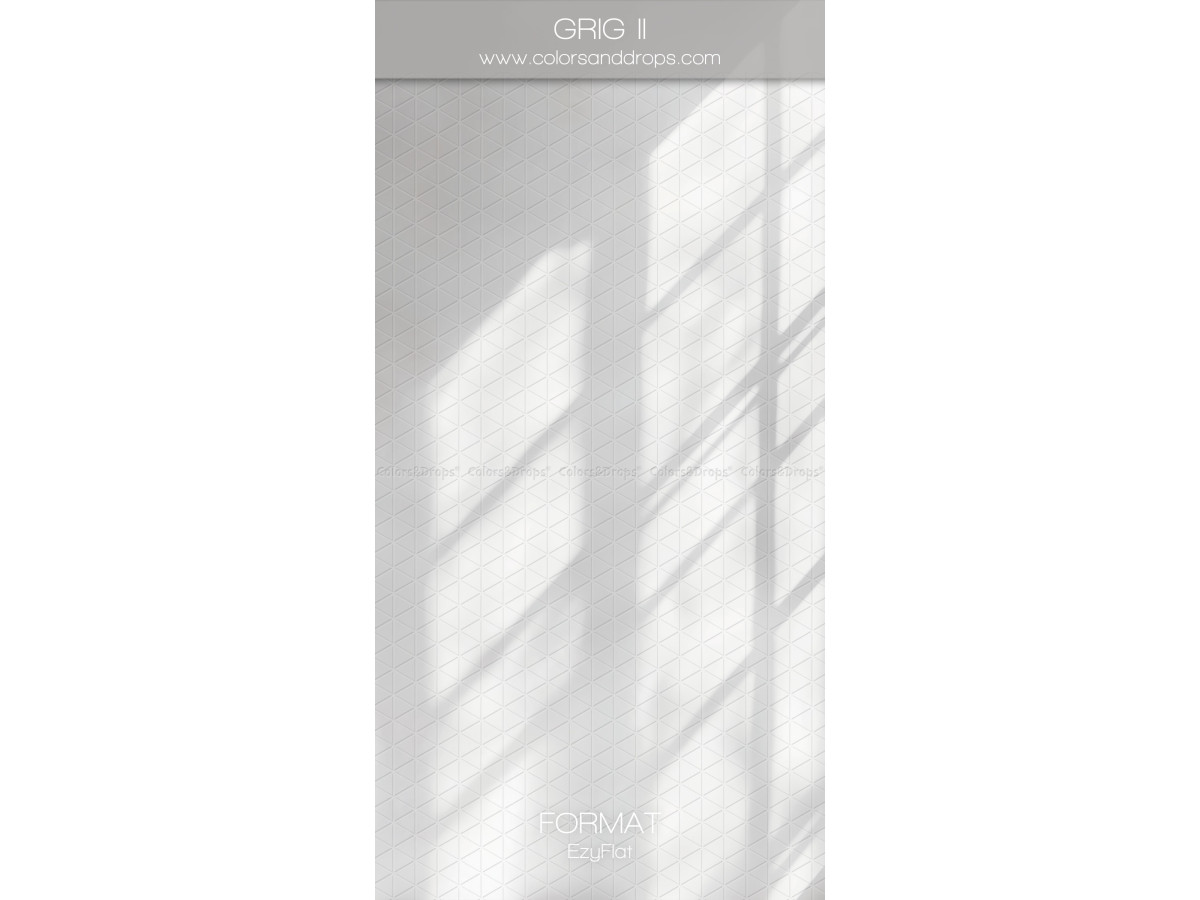 Photo backdrop Gring II – light grey wall with window shadows | Colors&Drops