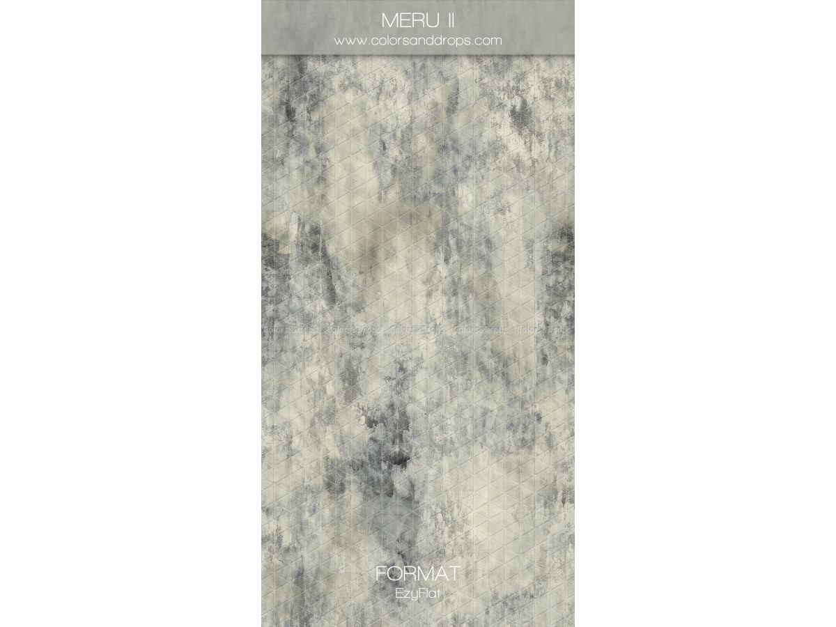 Grey textured photo backdrop Meru II – marbled grey and beige painted texture | Colors&Drops