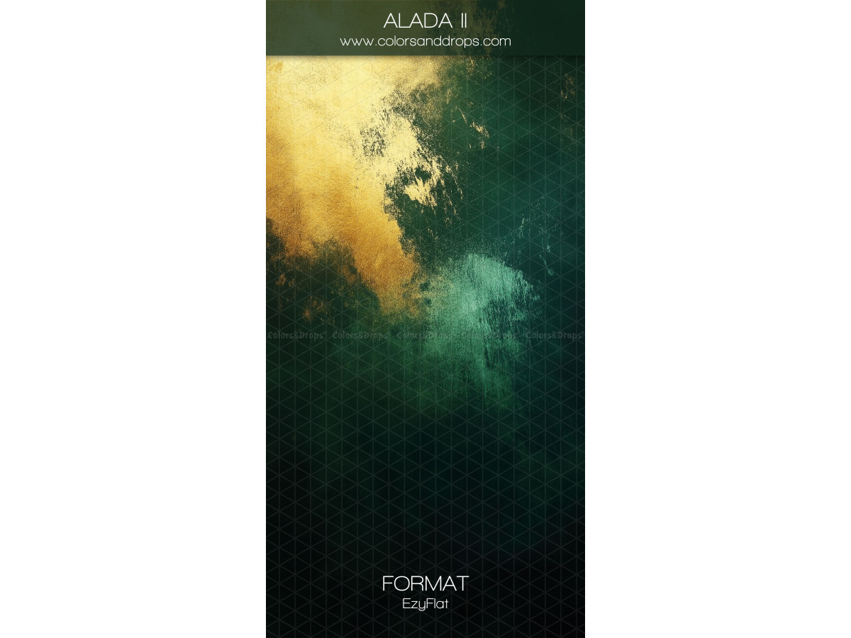 Emerald green textured photo backdrop Alada II – emerald green and yellow painted texture | Colors&Drops