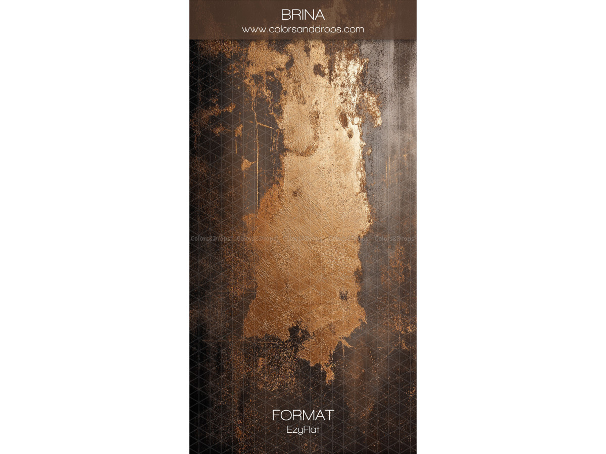 Brown textured photo backdrop Brina – dark brown and gold painted texture | Colors&Drops