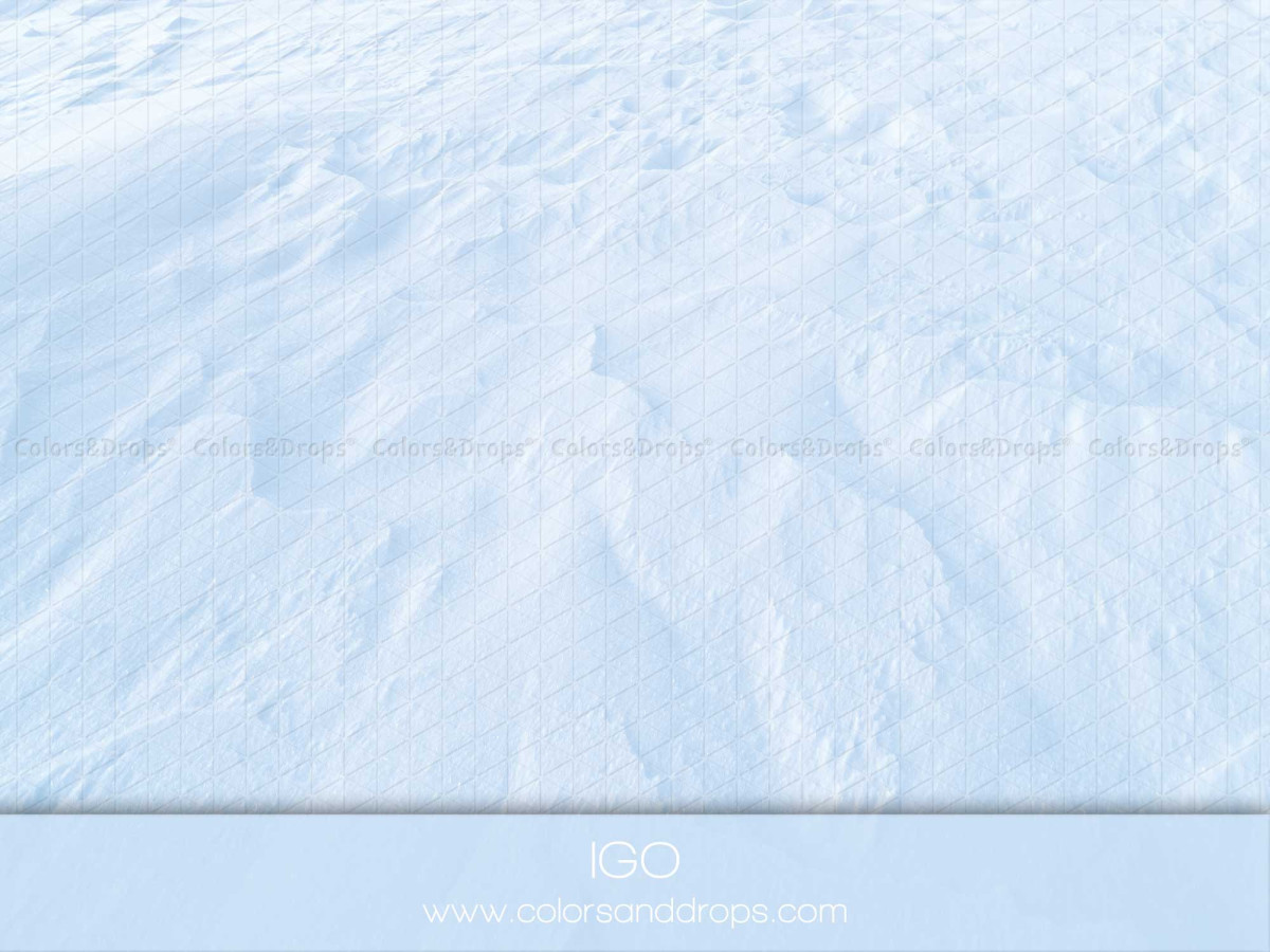 Christmas photo backdrop & floor Igo – bluish white snow texture floor | Colors&Drops
