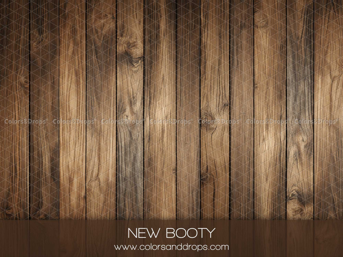 Fond et sol photo de Noël New Booty – planches de bois brun foncé verticales | Colors&Drops