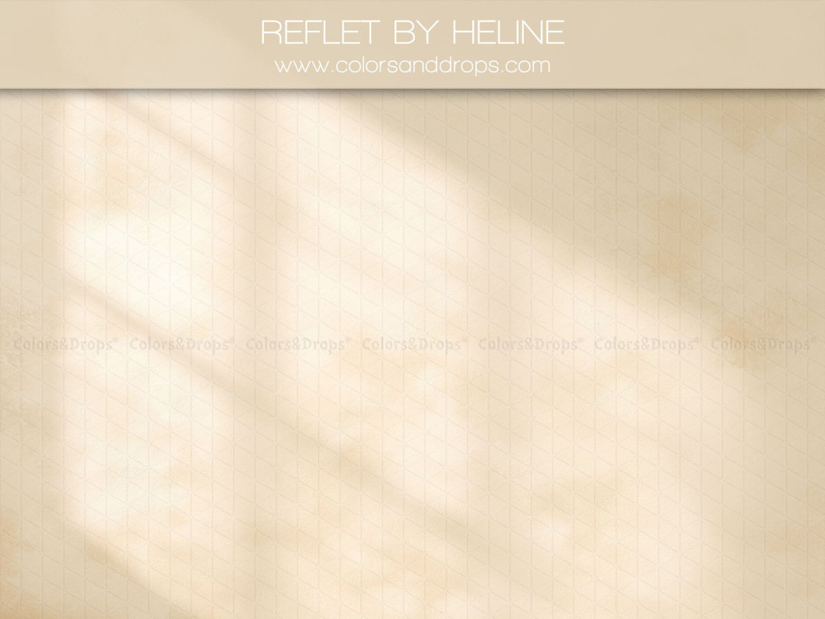 Fondo fotográfico de embarazo y retrato Reflet - by Heline – pared crema con reflejos de luz | Colors&Drops