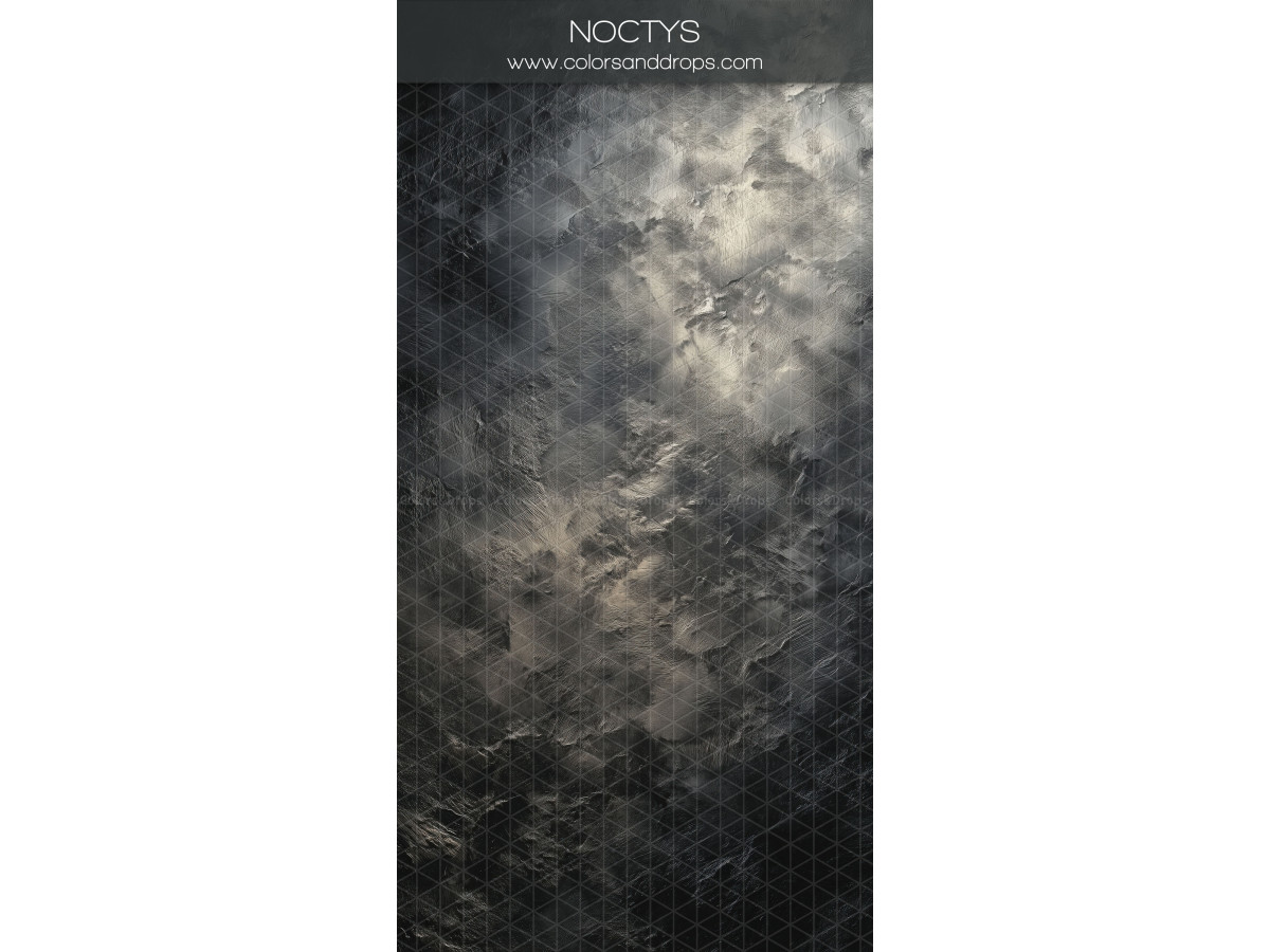 Fond photo gris foncé texturé Noctys – texture effet peinture gris foncé craquelé | Colors&Drops