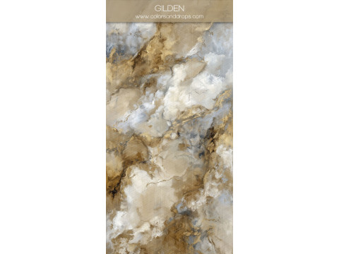 Fondo y suelo fotográficos crema texturizados Gilden – textura de mármol crema y dorado | Colors&Drops