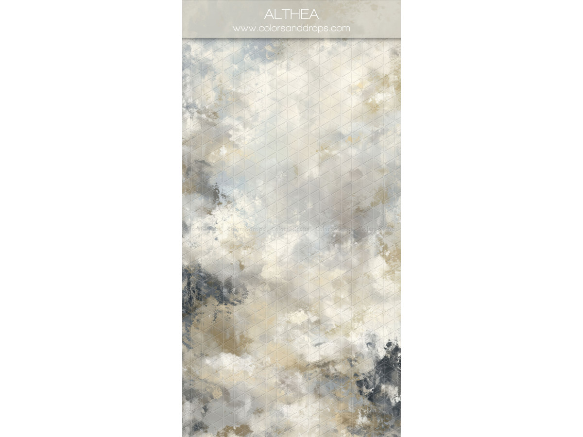 Cream textured photo backdrop & floor Althea – cream and slate grey painted texture | Colors&Drops