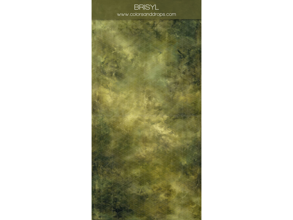 Fond photo vert olive texturé Brisyl – texture effet peinture vert olive nuancé | Colors&Drops