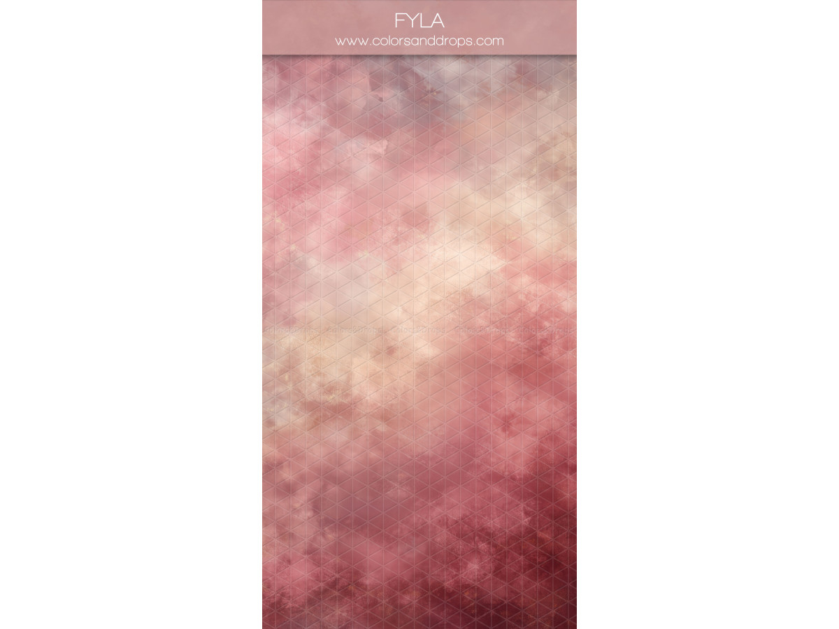 Pink textured photo backdrop & floor Fyla – pink and burgundy painted texture | Colors&Drops