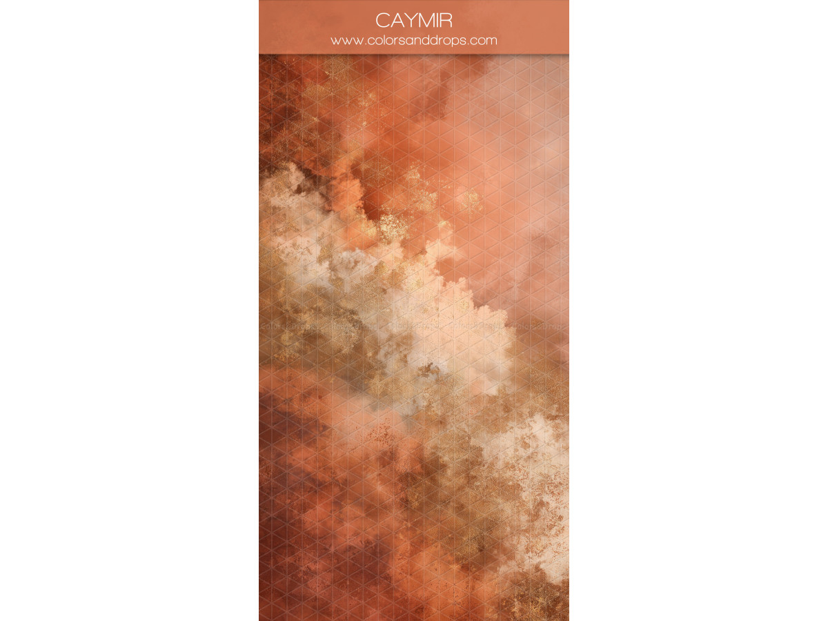 Terracotta textured photo backdrop & floor Caymir – terracotta and cream painted texture | Colors&Drops