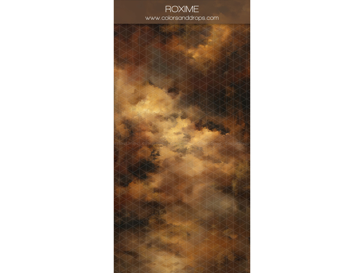 Brown textured photo backdrop & floor Roxime – dark cloudy brown and ochre texture | Colors&Drops