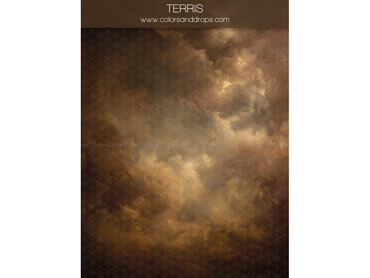 Brown textured photo backdrop & floor Terris – cloudy brown and sand texture | Colors&Drops