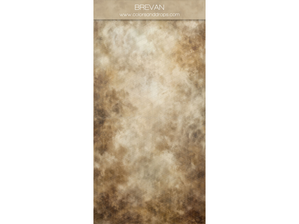 Cream textured photo backdrop & floor Brevan – mottled cream and brown painted texture | Colors&Drops