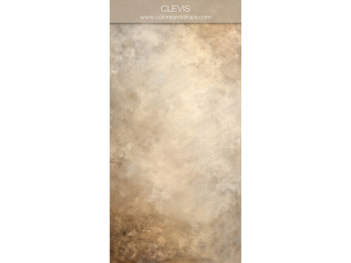 Fond photo crème texturé Clevis – texture effet peinture crème et brun clair | Colors&Drops