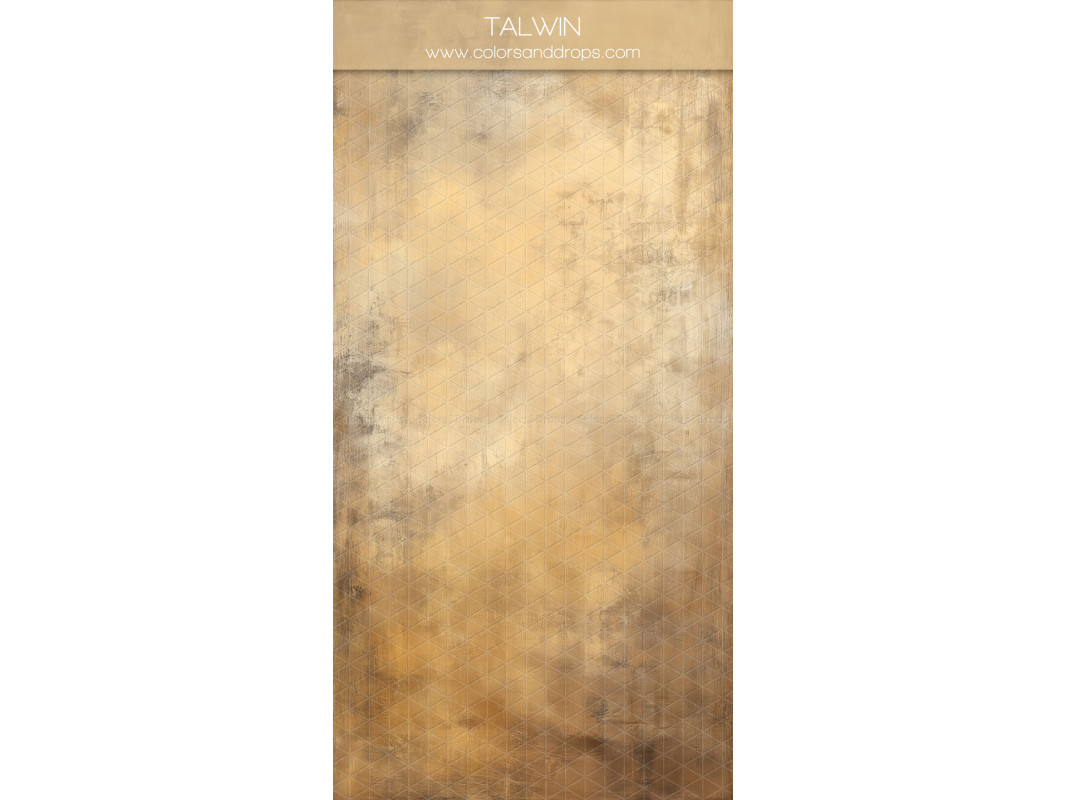 Fond photo ocre texturé Talwin – texture effet peinture ocre doré patinée | Colors&Drops