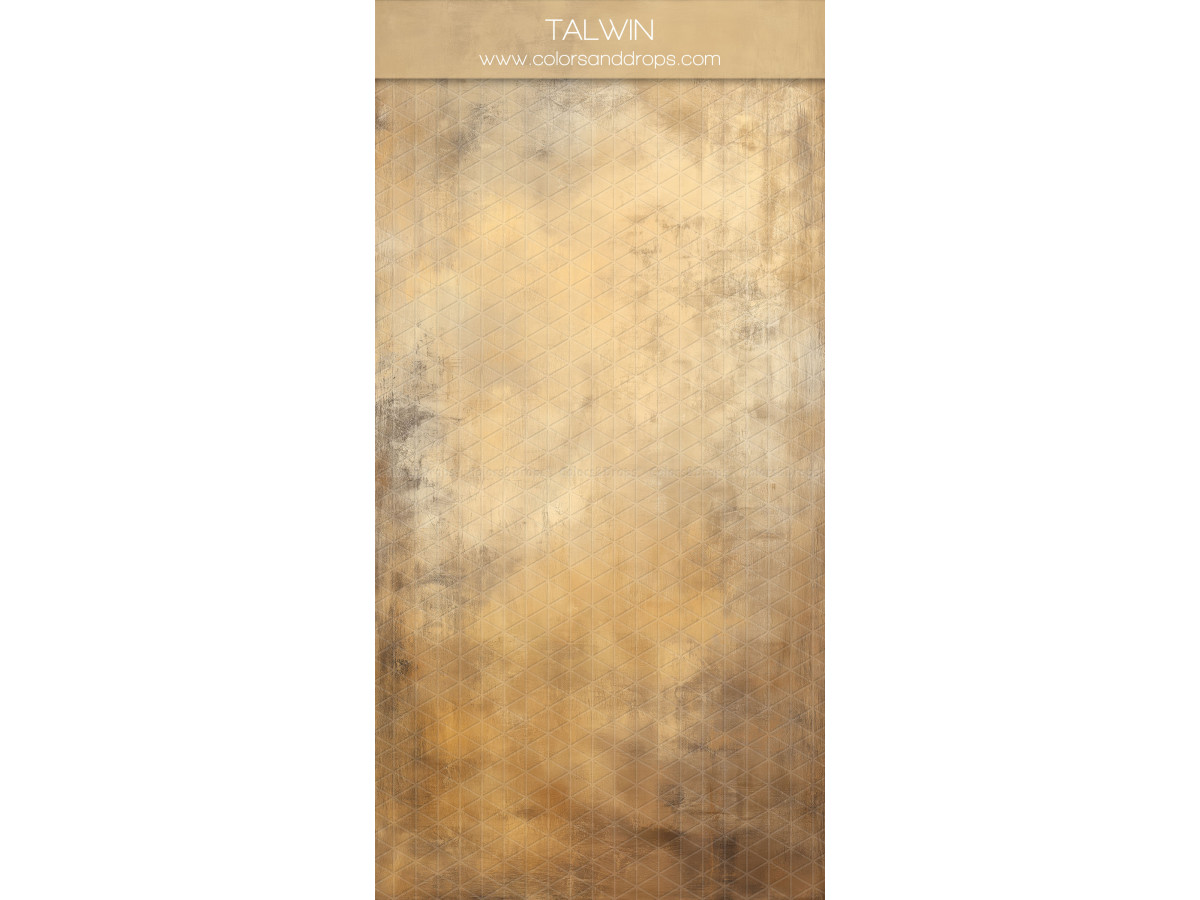 Fond photo ocre texturé Talwin – texture effet peinture ocre doré patinée | Colors&Drops