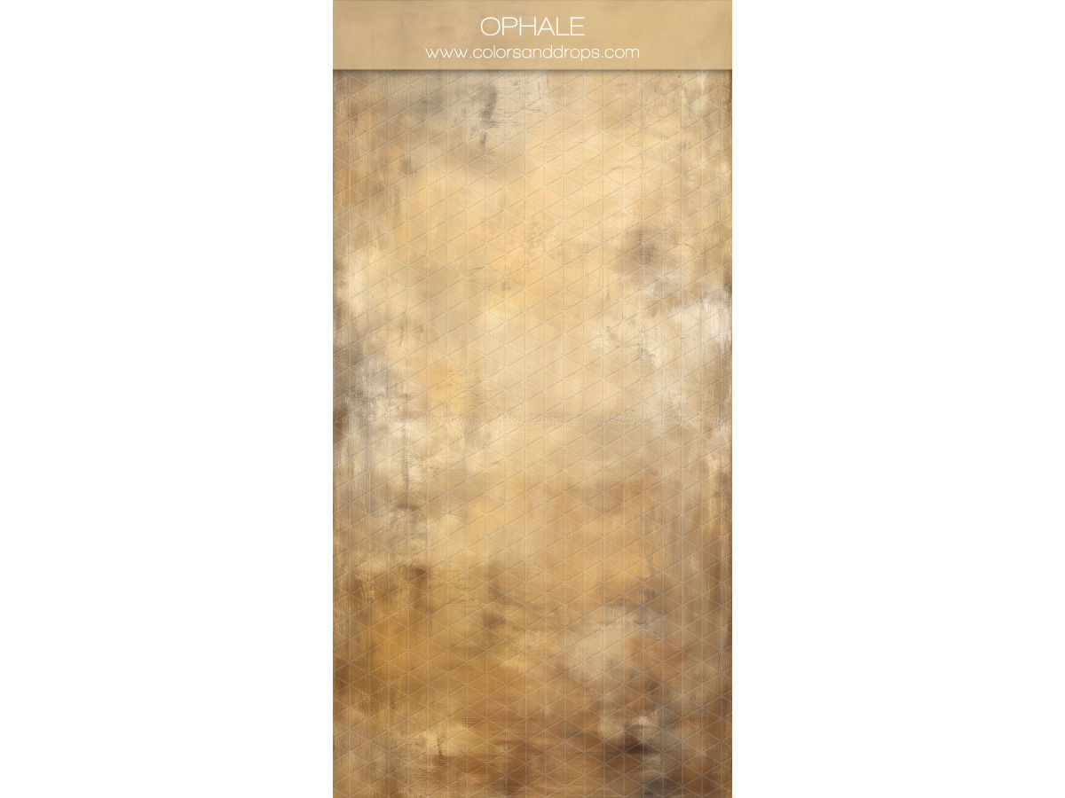Fond photo ocre texturé Ophale – texture effet peinture ocre et brun patinée | Colors&Drops