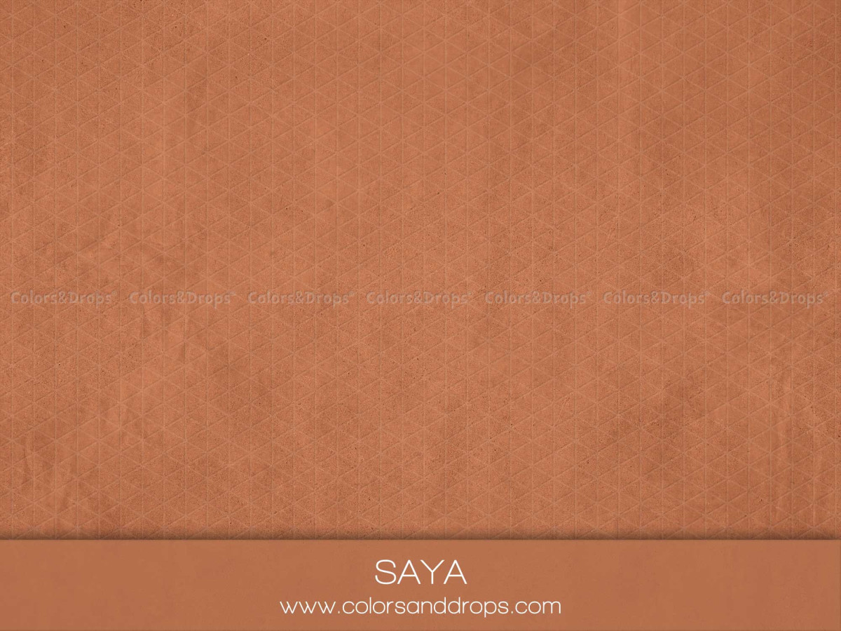 Fond photo terracotta texturé Saya – texture effet peinture terracotta | Colors&Drops