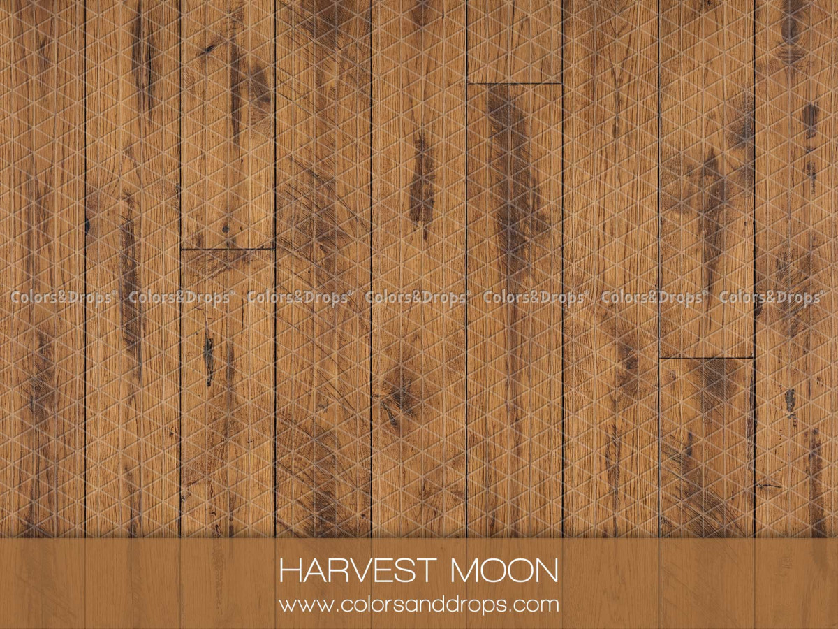Sol photo Harvest – planches de bois brun orangé | Colors&Drops