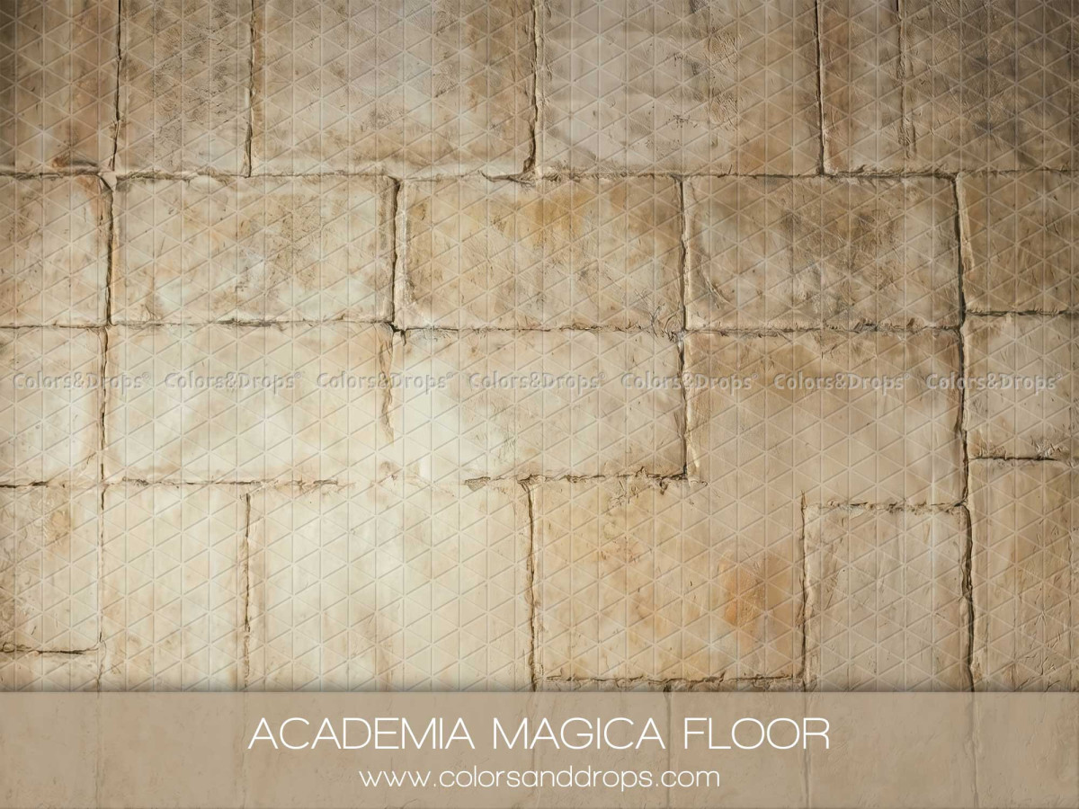 Photo floor Academia Magica Floor – beige dressed stone | Colors&Drops
