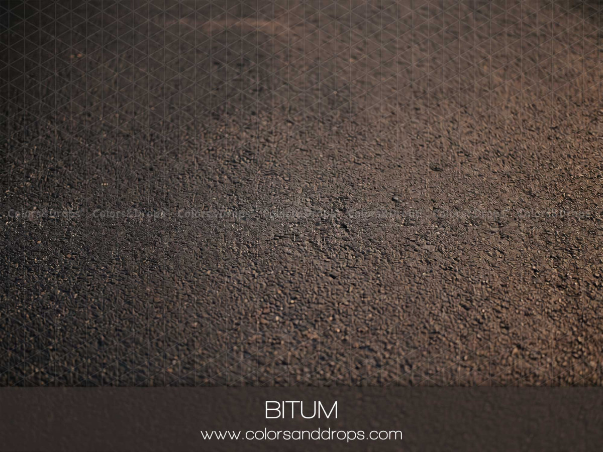 Photo floor Bitum – dark asphalt tarmac floor | Colors&Drops
